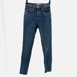 We The Free Stella High Rise Button Fly Skinny Jeans - Size 25